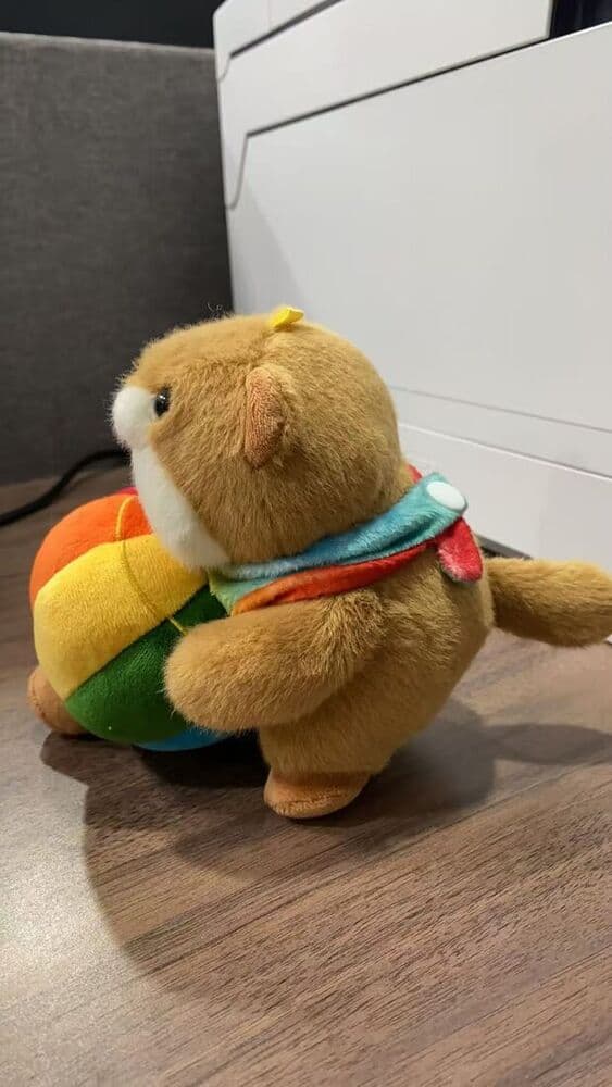Handmade teddy bear plush toy sample from OEM plush factory