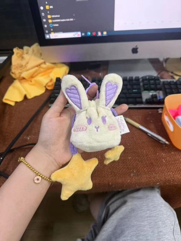 Custom hamburger plush toy — food character soft toy